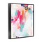 Stupell Industries Pink & Blue Paint Strokes Framed Giclee Wall Art Design by Viggo Johansen